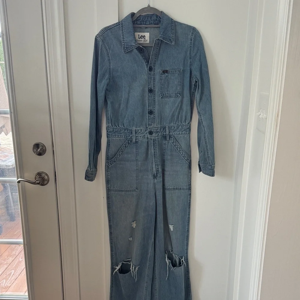 Free People x Lee Union Alls Coverall Size S